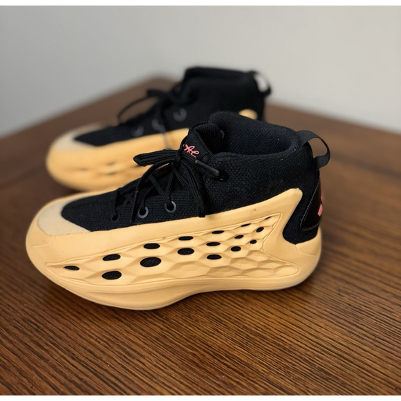 Adidas AE 1 (GS) Anthony Edwards with Love Sneakers Shoes Boys IF1871 Size 12K - Picture 3 of 10